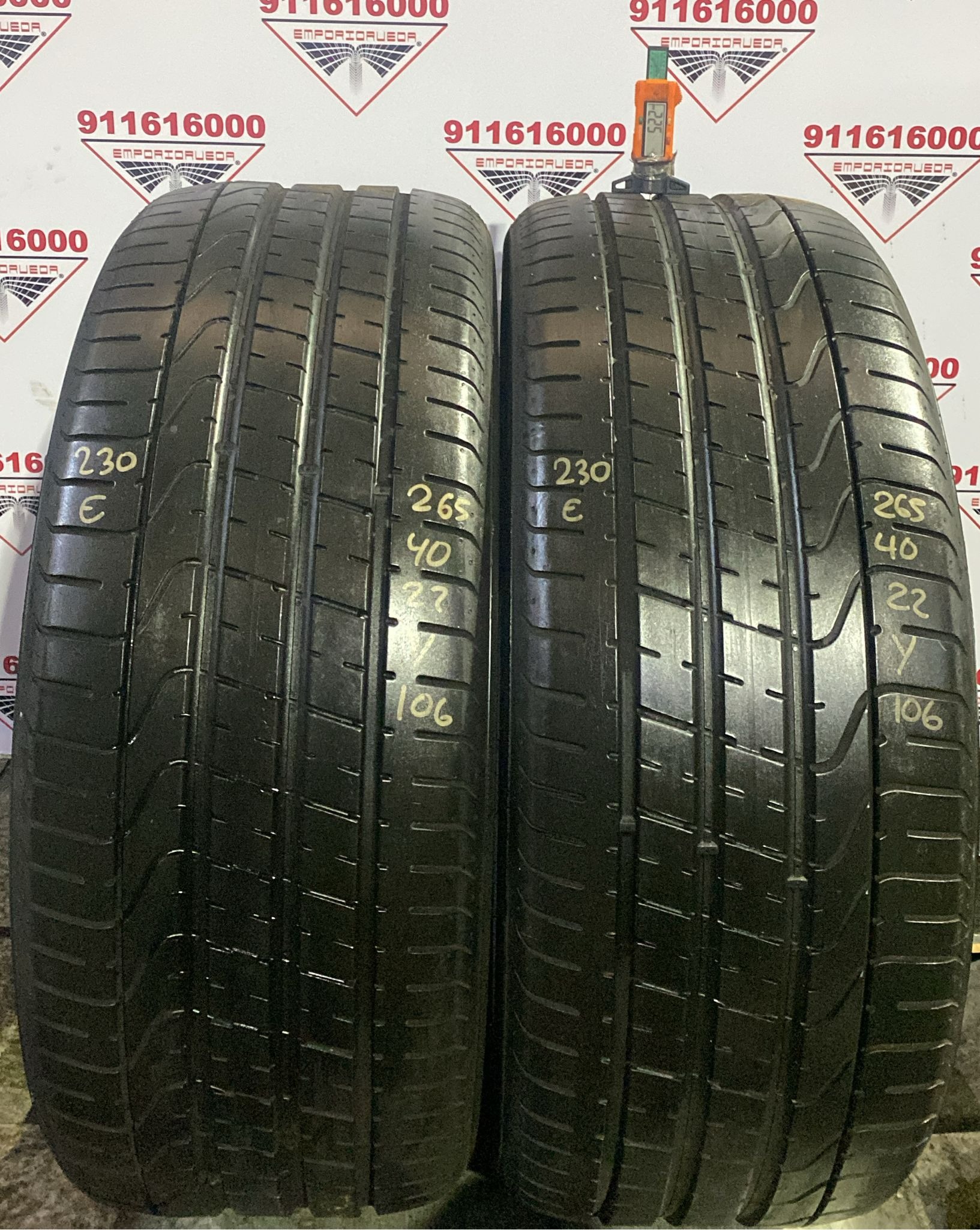 PIRELLI PZERO USADO  265/40 R20 106 Y